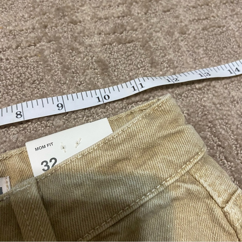 NWT {Zara} Mom Fit High Rise Jeans ~ Size US 0 - Picture 12 of 16
